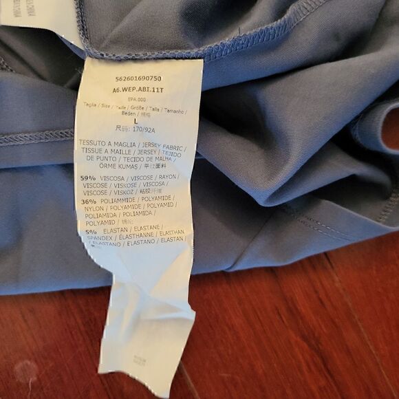 Midi Jersey Dress MaxMara Weekend with Rouched Detail and Zip Back size L - Picture 2 of 7